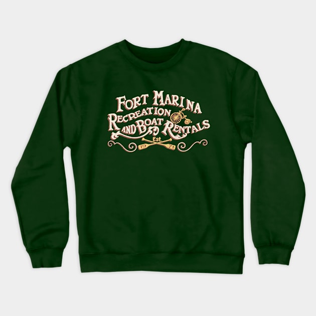 Fort Marina Crewneck Sweatshirt by RangerRob